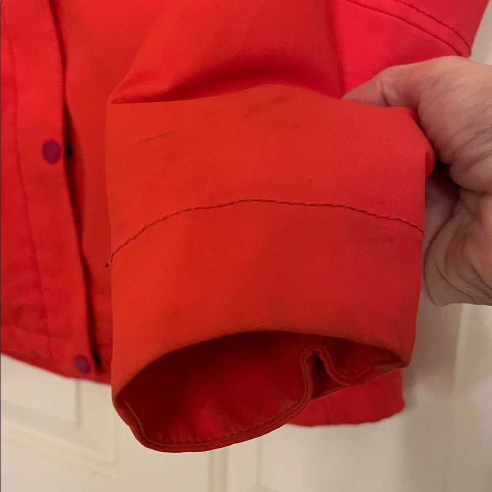 Marmot red ski winter jacket size Large